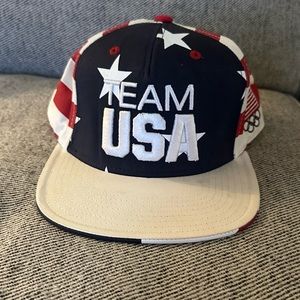 Team USA Olympics snapback hat